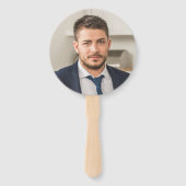 Éventail Félicitations à l'officier de police de la ligne b (Dos)