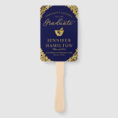 Éventail Félicitations À Notre École De Pharmacie Diplômée (Devant)