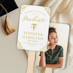 Éventail Félicitations À Notre École Médicale Diplômée Ha