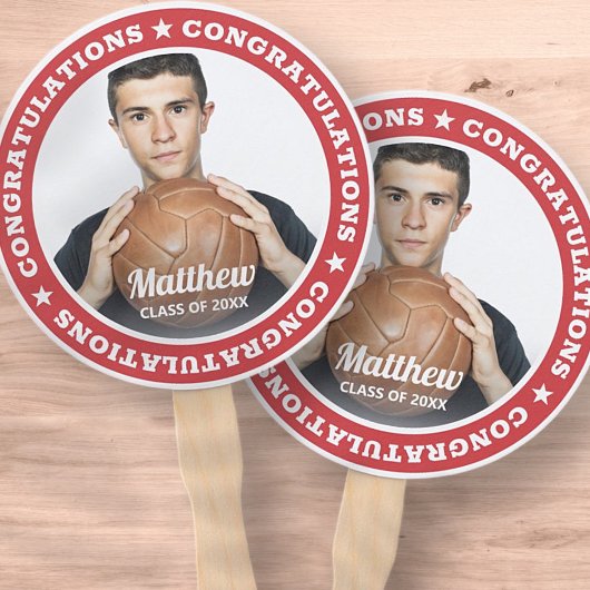 Éventail Félicitations Classe Grad de 20XX Photo moderne