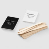 Éventail Félicitations diplômé ajouter le nom de l'école si (Non-assemblé)