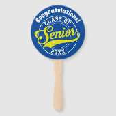 Éventail Félicitations Diplôme de la classe supérieure (Devant)