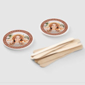 Éventail Félicitations Grad Moderne Photo personnalisée (Non-assemblé)