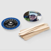 Éventail Félicitations Gradué Nom Gras Texte Ventilateur à  (Non-assemblé)