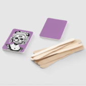 ÉVENTAIL FEMME SKULLHEAD (Non-assemblé)