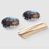 Éventail Festin de Noël à Terre-Neuve (Non-assemblé)