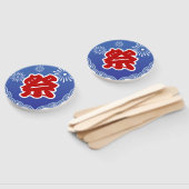 Éventail Festival d'été du Japon Uchiwa (Non-assemblé)