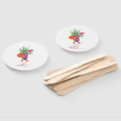 Éventail Festive Christmas Gnome Party Fans Set of Deco (Non-assemblé)