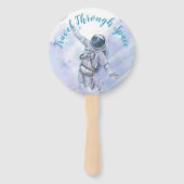 Éventail Fête d'anniversaire des astronautes et de l'espace (Devant)