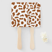 Éventail Fête de la vache - (Devant et derrière)