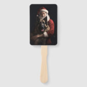 Éventail Fête de Noël du berger de Belgique (Devant)