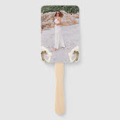 Éventail Fête des mariées de plage Week-end Itinéraire Phot (Dos)