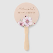 Éventail Fête des mariées Rose rose pâle (Devant)