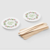 Éventail Fête des mères joyeuses et élégantes Fan de couron (Non-assemblé)