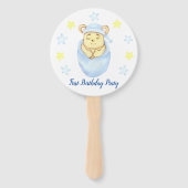 Éventail Fête du garçon d'anniversaire (Devant)