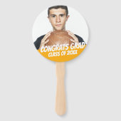 Éventail Fêtes Classe de fin d'année de 20XX Cool moderne S (Dos)