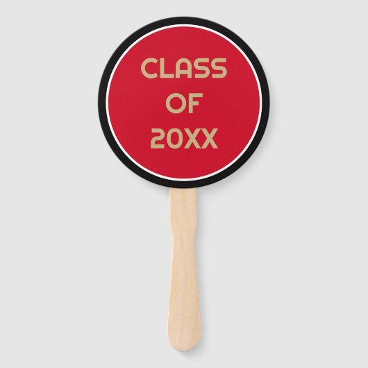 Éventail Fêtez ! Réunion de 20e classe (Dos)