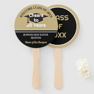 Éventail Fêtez ! Réunion de 20e classe