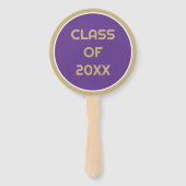 Éventail Fêtez ! Réunion de 20e classe (Dos)