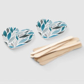 Éventail feuille d'arbre (Non-assemblé)