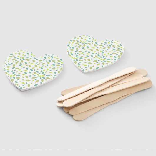 Éventail Feuille (vert) (Non-assemblé)