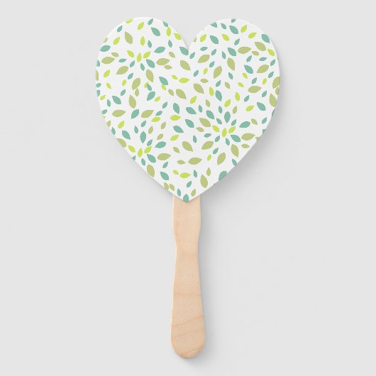Éventail Feuille (vert) (Devant)