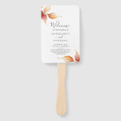 Éventail Feuilles automnales | Ventilateur du programme de (Devant)