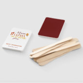 Éventail Feuilles d'automne Citrouille S'il vous plaît Bon (Non-assemblé)