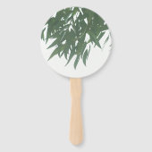 Éventail Feuilles d'eucalyptus (Dos)