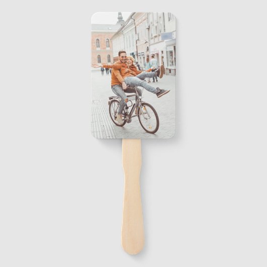 Éventail Fiançailles photo Parti de graduation Mariage (Dos)