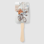 Éventail Fiançailles photo Parti de graduation Mariage (Devant)