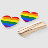 Éventail Fierté arc-en-ciel (Non-assemblé)