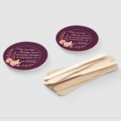 Éventail Fierté et préjugés Citation I - Style mignon (Non-assemblé)