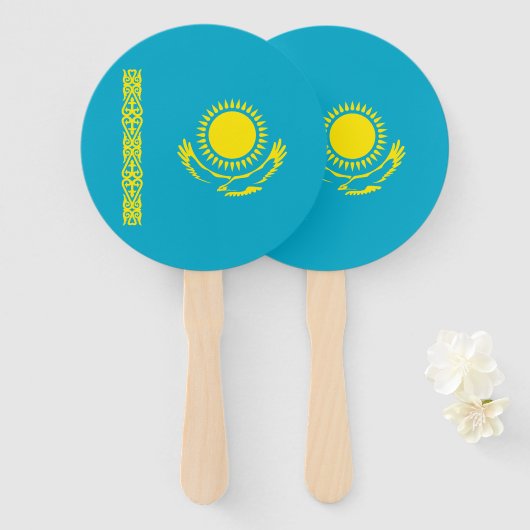 Éventail Flag (Devant et derrière)