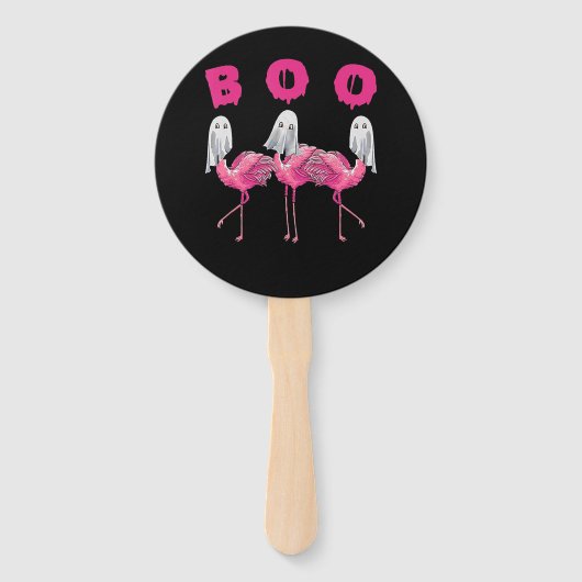 Éventail Flamant rose | Costume Halloween Flamant rose Fant (Devant)