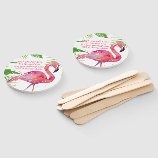 Éventail Flamingle (Non-assemblé)