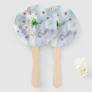 Éventail Fleur de couronne et ensemble de fantaisie