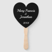 Éventail Fleur de Lis Fan customisé (Dos)