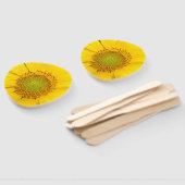 Éventail Fleur de tournesol photographie ventilateur à main (Non-assemblé)