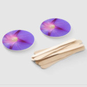 Éventail Fleur pourpre  (Non-assemblé)
