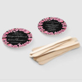 Éventail Fleurs De Cerisiers Rose Sur Le Programme De Maria (Non-assemblé)