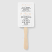 Éventail Fleurs de corail pêche en arche, programme de mari (Dos)