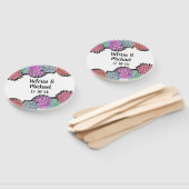 Éventail Fleurs de la Fiesta Mandala mexicaine Ventilateurs (Non-assemblé)