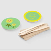 Éventail Fleurs de soleil Fête des mères Fleurs de soleil P (Non-assemblé)