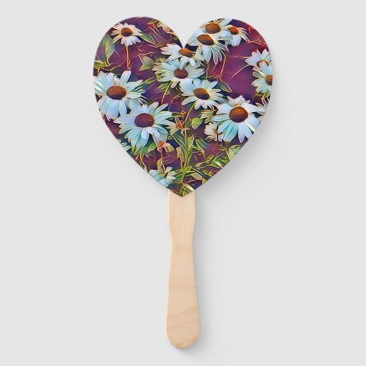 ÉVENTAIL FLEURS DU JOUR (Dos)