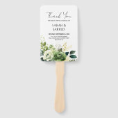 Éventail Fleurs Et Mariage De Verdure (Devant)