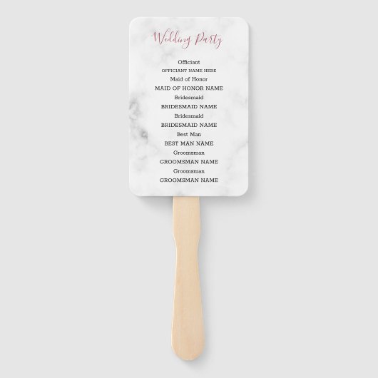 Éventail Fleurs roses Gold Frame (Dos)