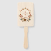 Éventail Floral Western Cowboys Mariage (Devant)