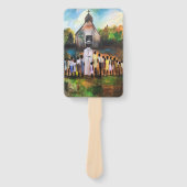 Éventail Fonds de l'église (Devant)