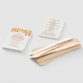 Éventail Fraîcheur Citrus Foliage Mariage (Non-assemblé)